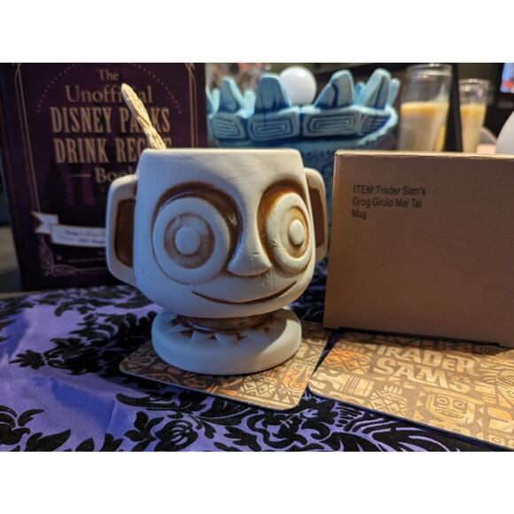 Disney Other - Disney World Trader Sam's Grog Grotto Hippopoto Mai Tai Tiki Mug 3rd Edition Sam